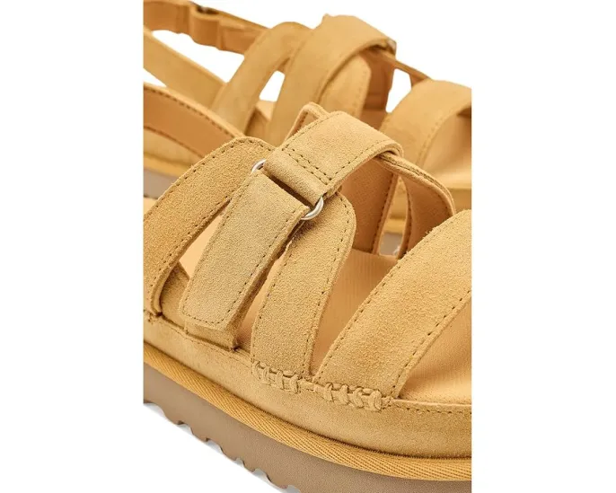 Сандалии UGG Goldenstar Gleam с бархатистым нубуком