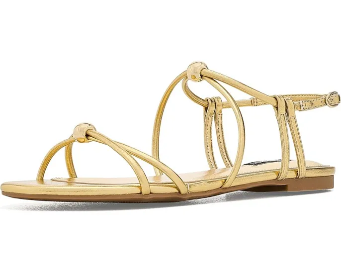 Сандалии Nine West Mariss на плоской подошве с переплетением бретелей и круглым носком