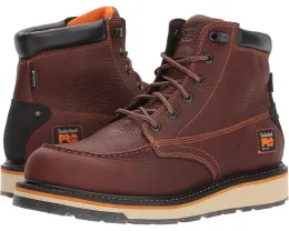 Timberland PRO Gridworks 6" водонепроницаемые ботинки с мягким мысом и мокасиновым носком