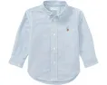 Polo Ralph Lauren Kids Рубашка из хлопкового оксфорда для младенцев