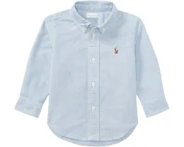 Polo Ralph Lauren Kids Рубашка из хлопкового оксфорда для младенцев