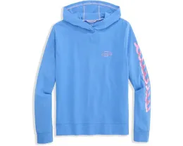 Футболка Vineyard Vines Kids Hoodie Tee с капюшоном и длинными рукавами