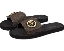 Сланцы MICHAEL Michael Kors с амулетом и мягкой стелькой