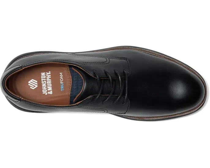 Johnston & Murphy туфли Larkin Plain Toe из итальянской кожи с амортизацией TRUFOAM
