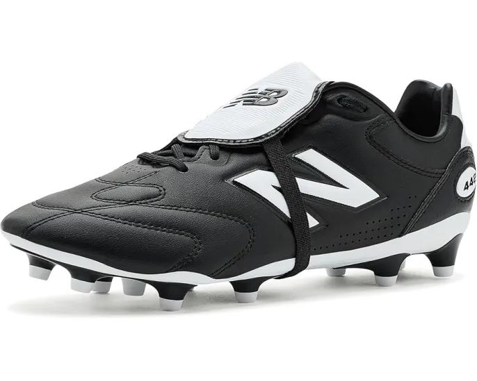 Бутсы футбольные New Balance 442 Pro Tongue Fg V3 с кожаным верхом