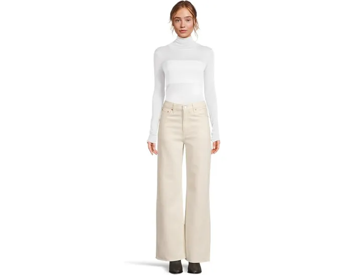 Джинсы Levi's Premium Ribcage Wide Leg с высокой посадкой и широкими штанинами