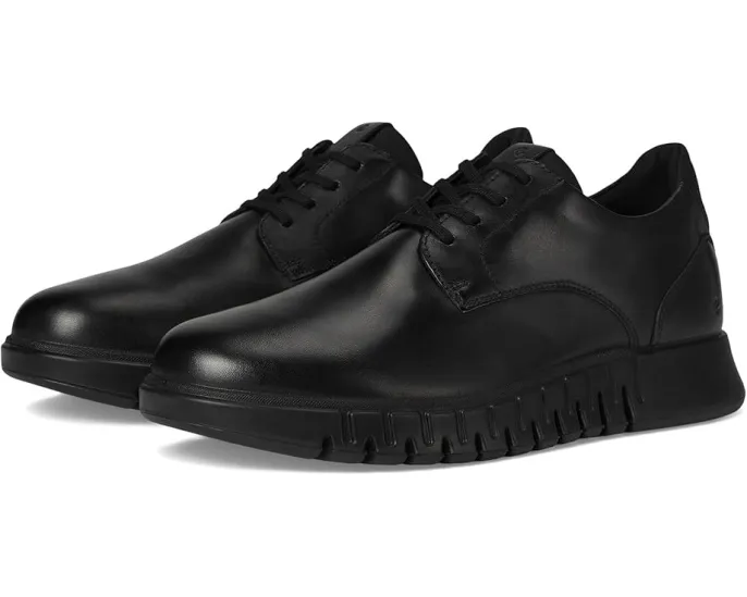 Кроссовки ECCO Gruuv Studio Plain Toe с кожаным верхом и съемными стельками