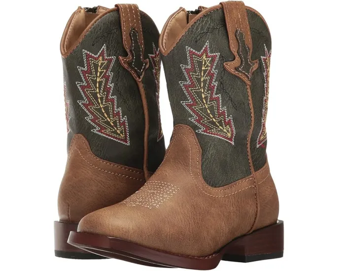 Детские сапожки Roper Kids Arrowheads с квадратным носком и молнией
