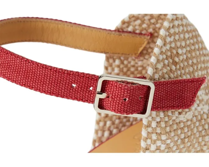 CASTANER Carol 30 эспадрильи на танкетке с ремешком на щиколотке