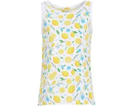Топ Appaman Kids Hazel с принтом лимона без рукавов