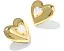 Серьги-гвоздики Kendra Scott Sasha в форме сердечек с родиевым покрытием