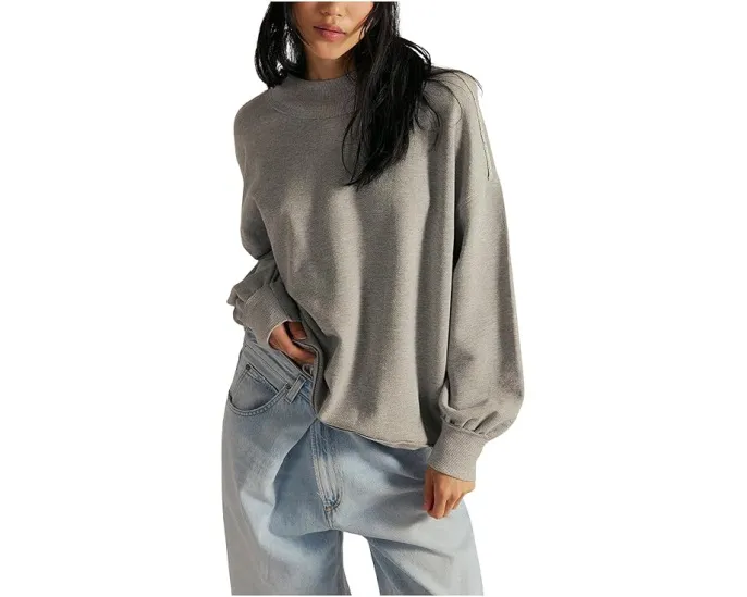 Водолазка Free People Palm Springs с резинками на горловине и манжетах