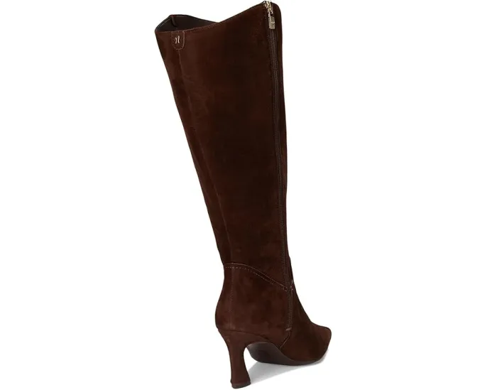 Высокие сапоги Naturalizer Emily Extra Wide Calf до колена с острым носком и шпилькой