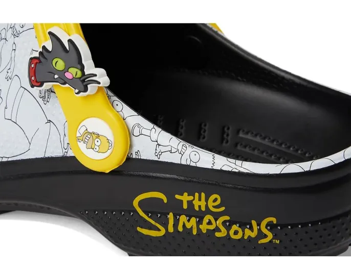 Кроксы Crocs The Simpsons Classic Clog с 8 эксклюзивными Jibbitz