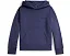 Худи Polo Ralph Lauren Kids Big Fit с логотипом из флиса для детей старшего возраста