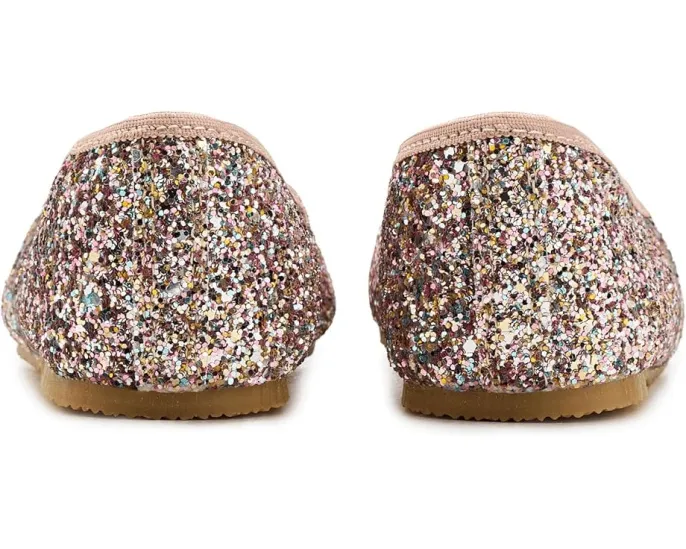 Балетки L'Amour Shoes Kids Victoria с блестками и бантом