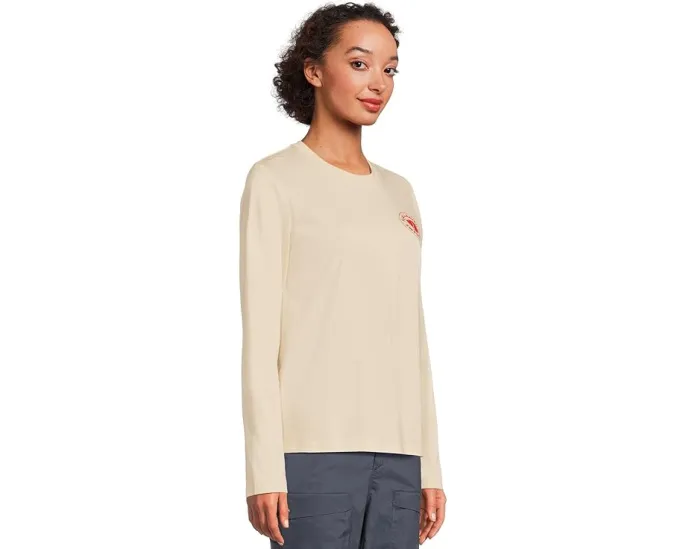 Футболка Fjällräven 1960 Logo с длинным рукавом из органического хлопка