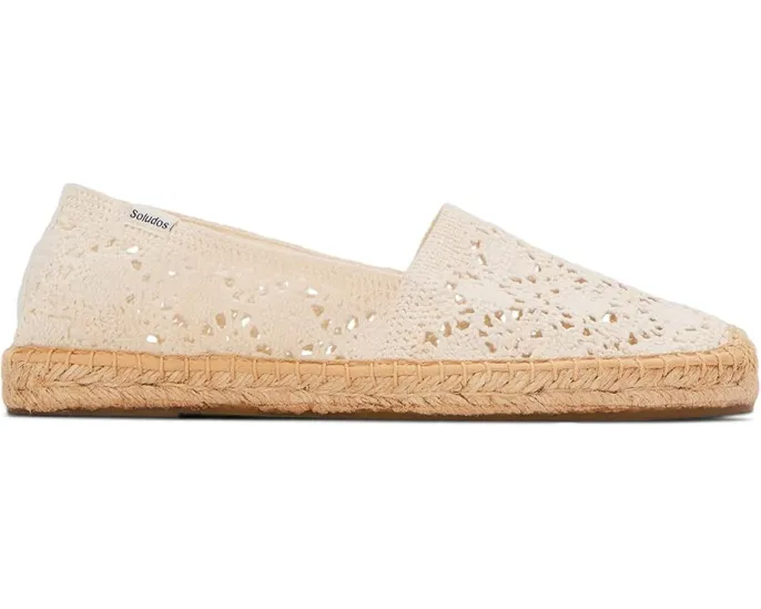 Эспадрильи Soludos Original Espadrille из 100% хлопка с подошвой из джута