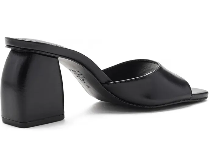 Босоножки Leena Schutz на массивном каблуке с открытым носком