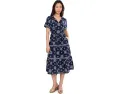Платье миди Tommy Bahama с плиссированной юбкой