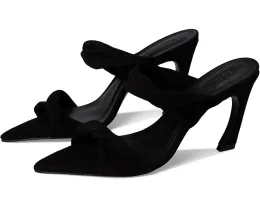 Туфли-мюли Schutz Meline из замши на скульптурной шпильке