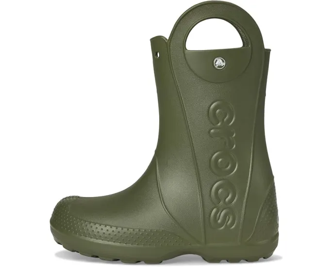Детские резиновые сапоги Crocs Handle It с ручками для удобного надевания