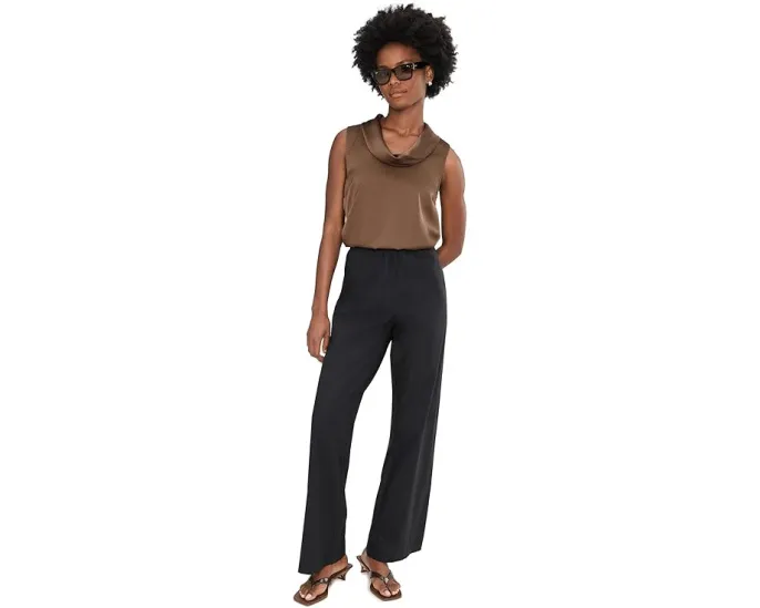 Блузка Vince Camuto без рукавов с капюшоном и прямым подолом