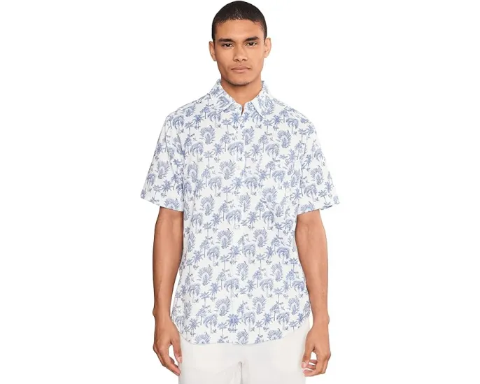 Рубашка Tommy Bahama San Lucio Island Tapestry с коротким рукавом из переработанного полиэстера