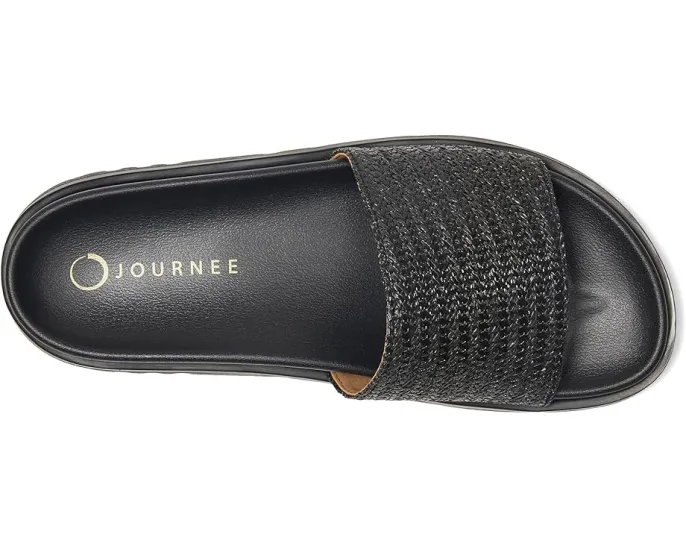 Сандалии Starr на платформе с одной полоской от Journee Collection