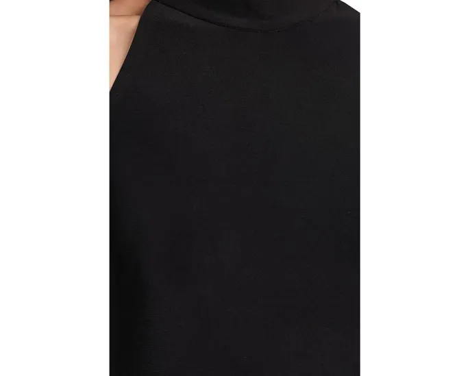 Длинное платье Norma Kamali на запах с разрезом