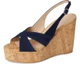Сандалии Stuart Weitzman Dayna Slingback Wedge на танкетке с ремешком через пятку