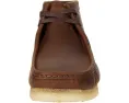 Ботинки Clarks Wallabee из кожи или замши на подошве из натурального крепа