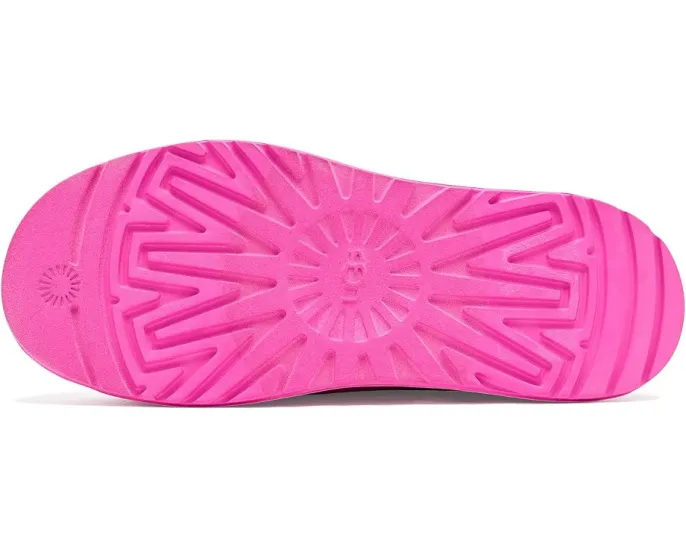 Ярко-розовые сабо UGG Tazz Molded