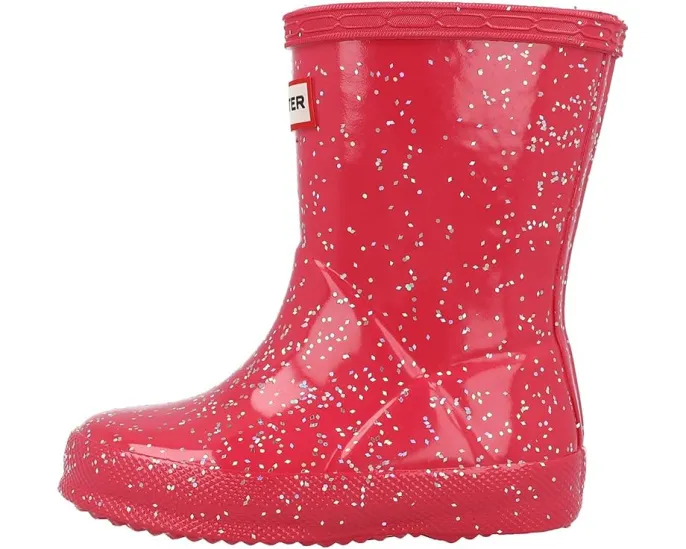 Детские резиновые сапоги Hunter Kids Original First Classic с блестками