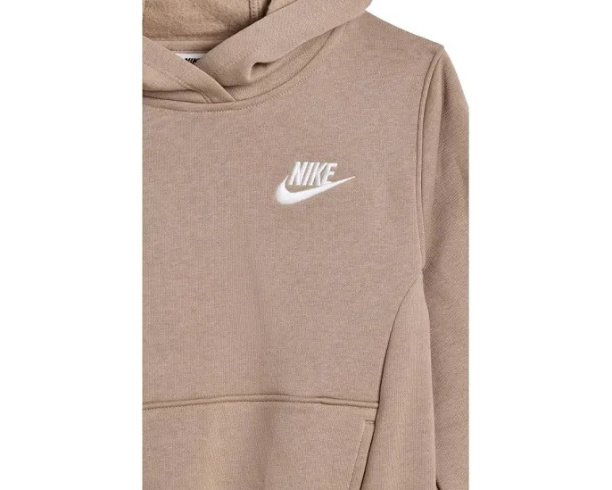 Толстовка Nike Kids Sportswear Club Fleece с капюшоном и карманом-кенгуру
