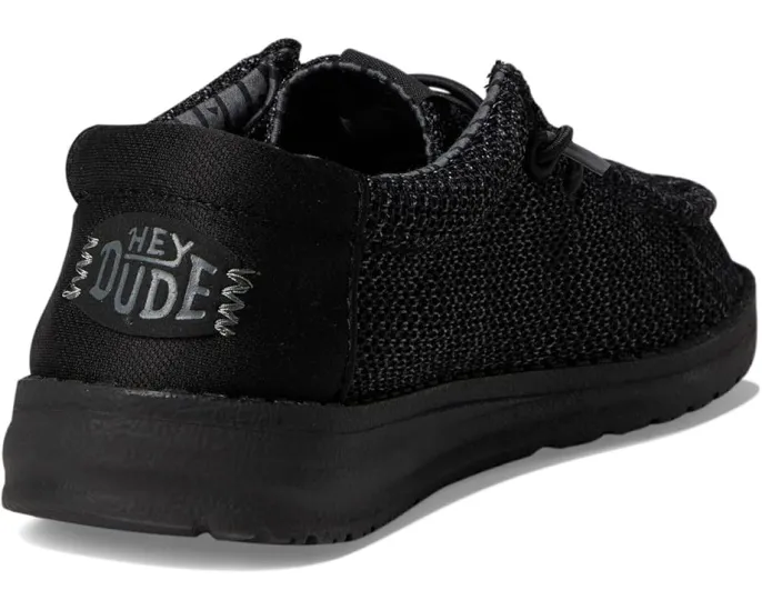 Детские слипоны Hey Dude Wally Stretch Sox с технологией Flex & Fold и съемной стелькой