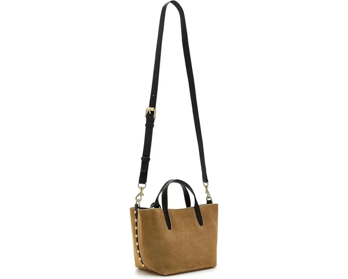 Сумка тоут Rebecca Minkoff Riley SM из соломки на цепочке