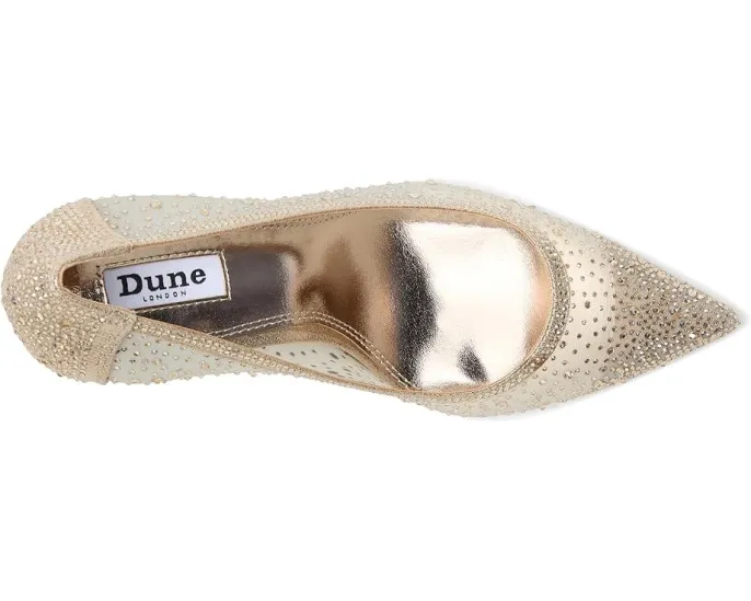 Туфли Dune London Brightest с острым носком и стразами на шпильке