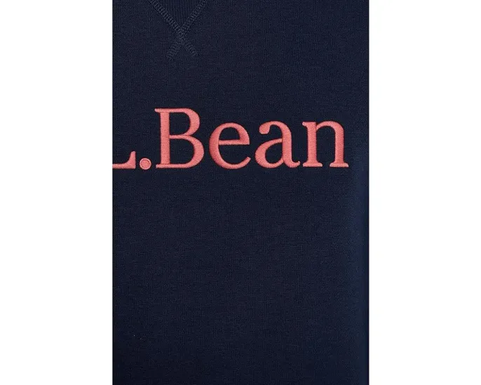 Базовый свитшот с логотипом Essential Logo Crewneck от L.L.Bean
