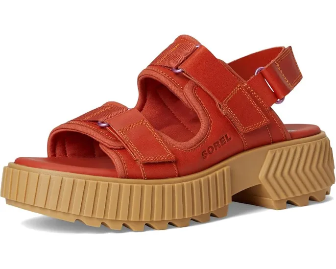Сандалии SOREL Ona Ave™ Multistrap Mid с несколькими ремешками и подошвой FEATHERTREAD