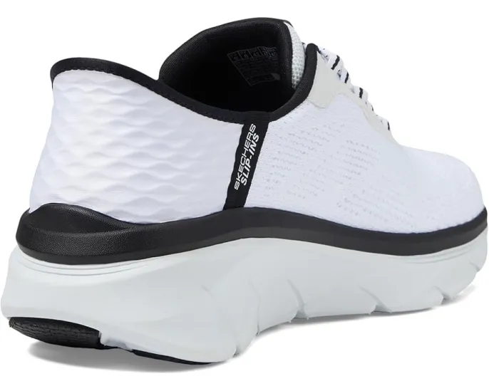Кроссовки Skechers D'Lux Walker 2.0 Rezinate Hands Free Slip-In с гелевой стелькой Memory Foam