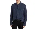 Рубашка John Varvatos Arvon Western с накладными карманами