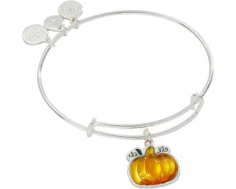 Браслет Pumpkin от Alex and Ani из серебряного покрытия с подвесками