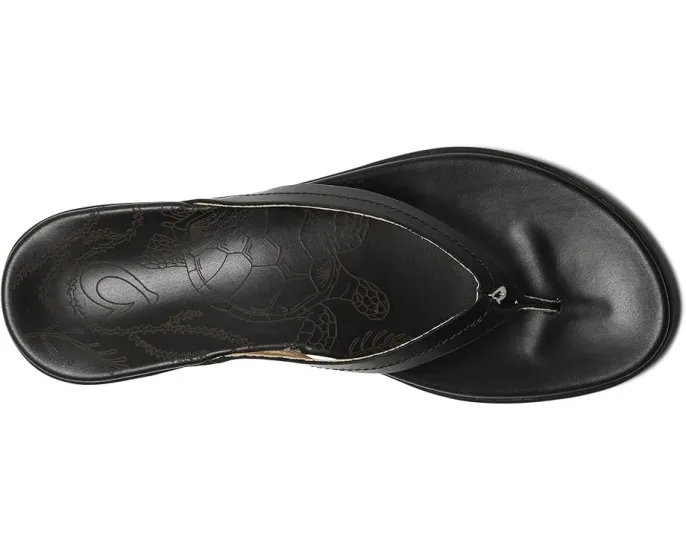 Сандалии OluKai Honu из кожи с поддержкой свода стопы