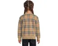 Свитер Graham в винтажную клетку для детей из шерсти Burberry Kids