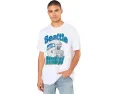 Футболка Junk Food Clothing NFL Seattle Seahawks с ретро-шлемом