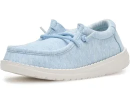 Детские слипоны Hey Dude Kids Wally Stretch Jersey с эластичным верхом