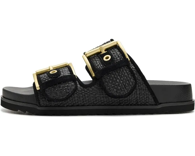 Сандалии Sian Raffia с ремешками под рафию и двумя пряжками