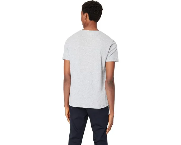 Футболка Armani Exchange Logo Printed Tee с принтом на груди и прямым подолом