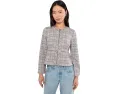Petite Zip Front Peplum Jacket